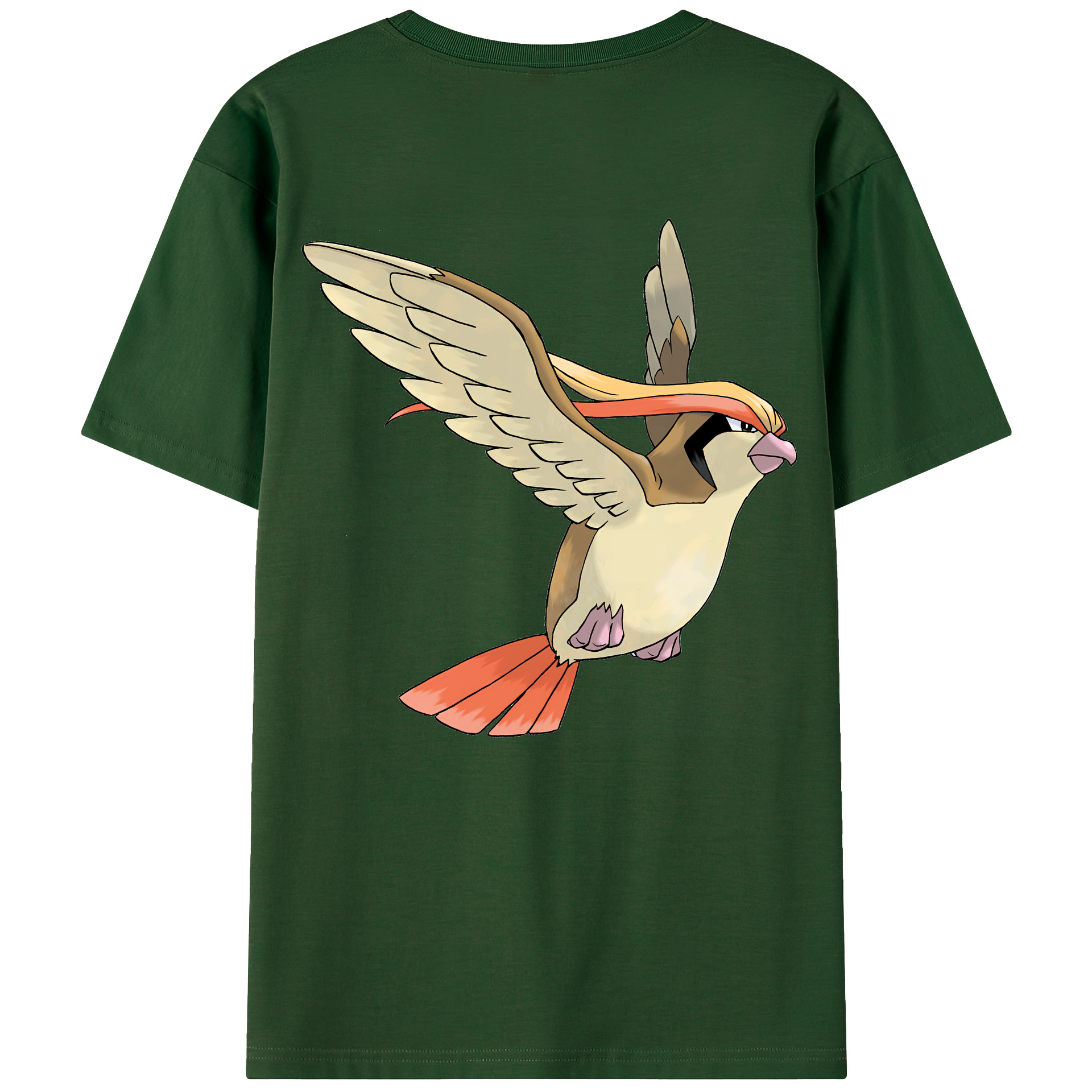 （画像用） ポケットモンスター Pokémon 綿100％半袖Tシャツ（背面プリント）